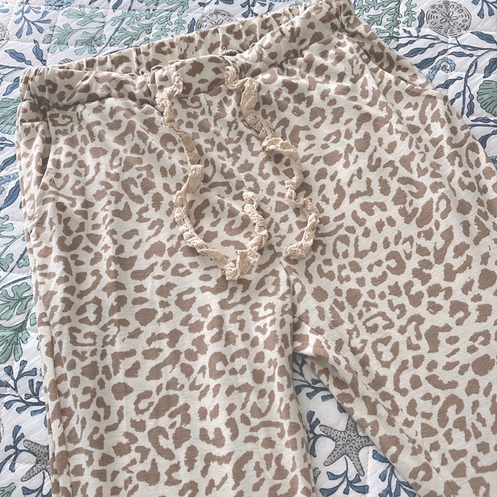 💤 POL leopard PJ pant